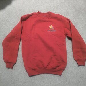 VFA-115 Eagles S Sweatshirt F/A-18E Super Hornet Red CVN 72 / CVW-14 NWOT